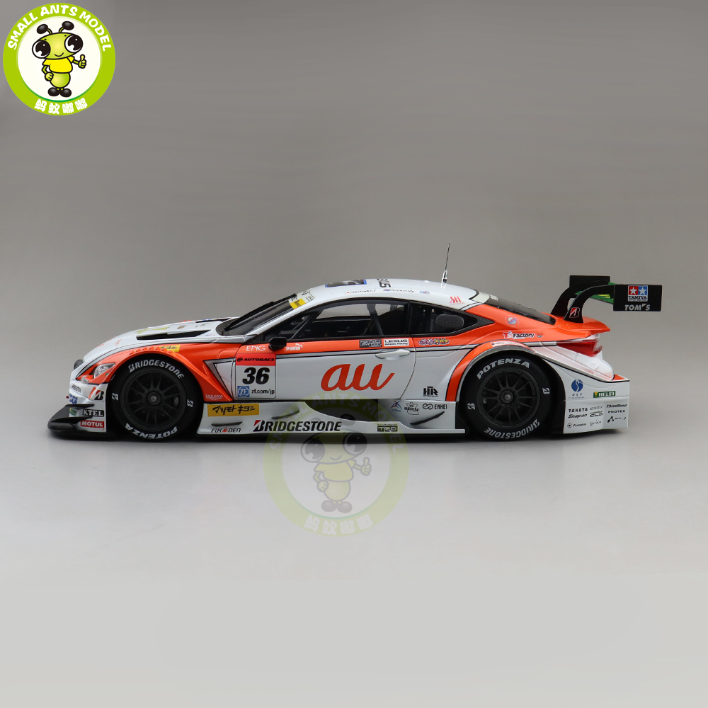 1/18 EBBRO 81048 au TOM'S Lexus RC F RCF Super GT GT500 2016