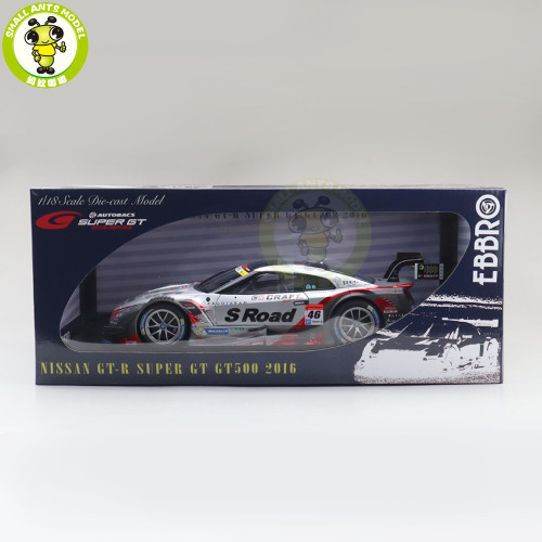 1/18 EBBRO 81073 Nissan GTR GT-R Super GT GT500 2016 Rd.2 Fuji S 