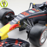 1/18 BBURAGO 18002 Red Bull Racing TAG Heuer RB13 Max Verstappen Diecast Model Car Toys Boys Girls Gifts