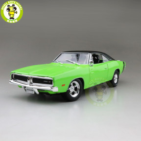 1/18 1969 Dodge Charger R/T Maisto 31387 Diecast Model Car Toys Boys Girls Gifts