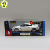 1/18 Nissan GT-R GT R 2009 Bburago 12079 Diecast Model Car Toys Boys Girls Gifts