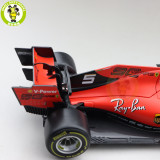 1/18 Ferrari SF90 S.Vettel C.Leclerc Bburago 16807 #5 #16 Diecast Model Car Toys Boys Girls Gifts