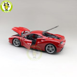 1/18 Ferrari 488 GTB Bburago 16008 Diecast Model Car Toys Boys Girls Gifts