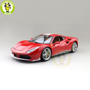 1/18 Ferrari 488 GTB Bburago 16008 Diecast Model Car Toys Boys Girls Gifts