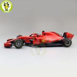 1/18 Ferrari SF71H S.Vettel K.Raikkonen Bburago 16806 #5 #7 Diecast Model Car Toys Boys Girls Gifts