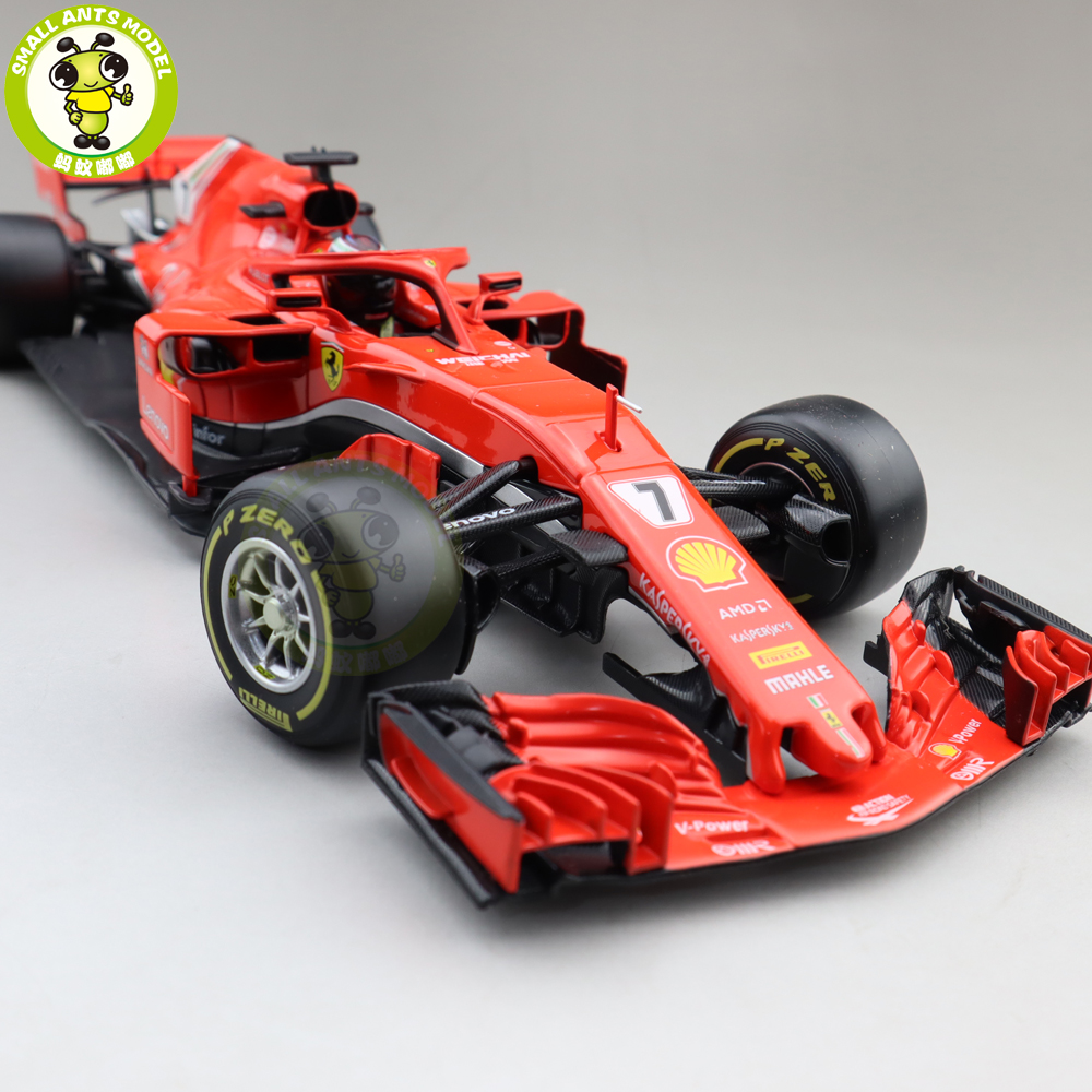 Bburago 1:43 Kimi Räikkönen Ferrari SF70H #7 formula 1 2017 18-36800