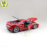 1/18 Ferrari 488 GTB Bburago 16008 Diecast Model Car Toys Boys Girls Gifts