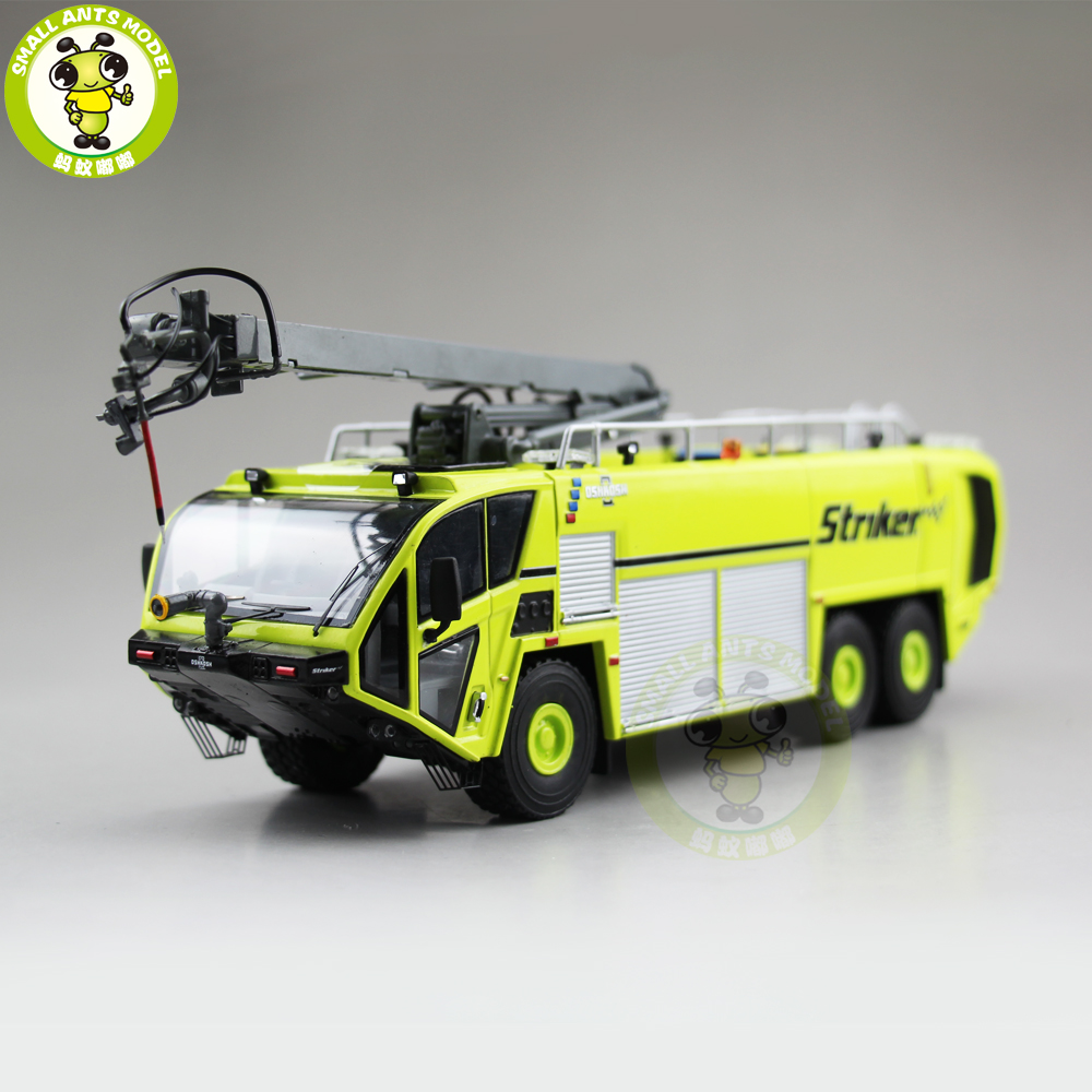 Details about   1/50 Scale OSHKOSH STRIKER 6X6 Airport Fire Truck Red Diecast Model Toy Gift 