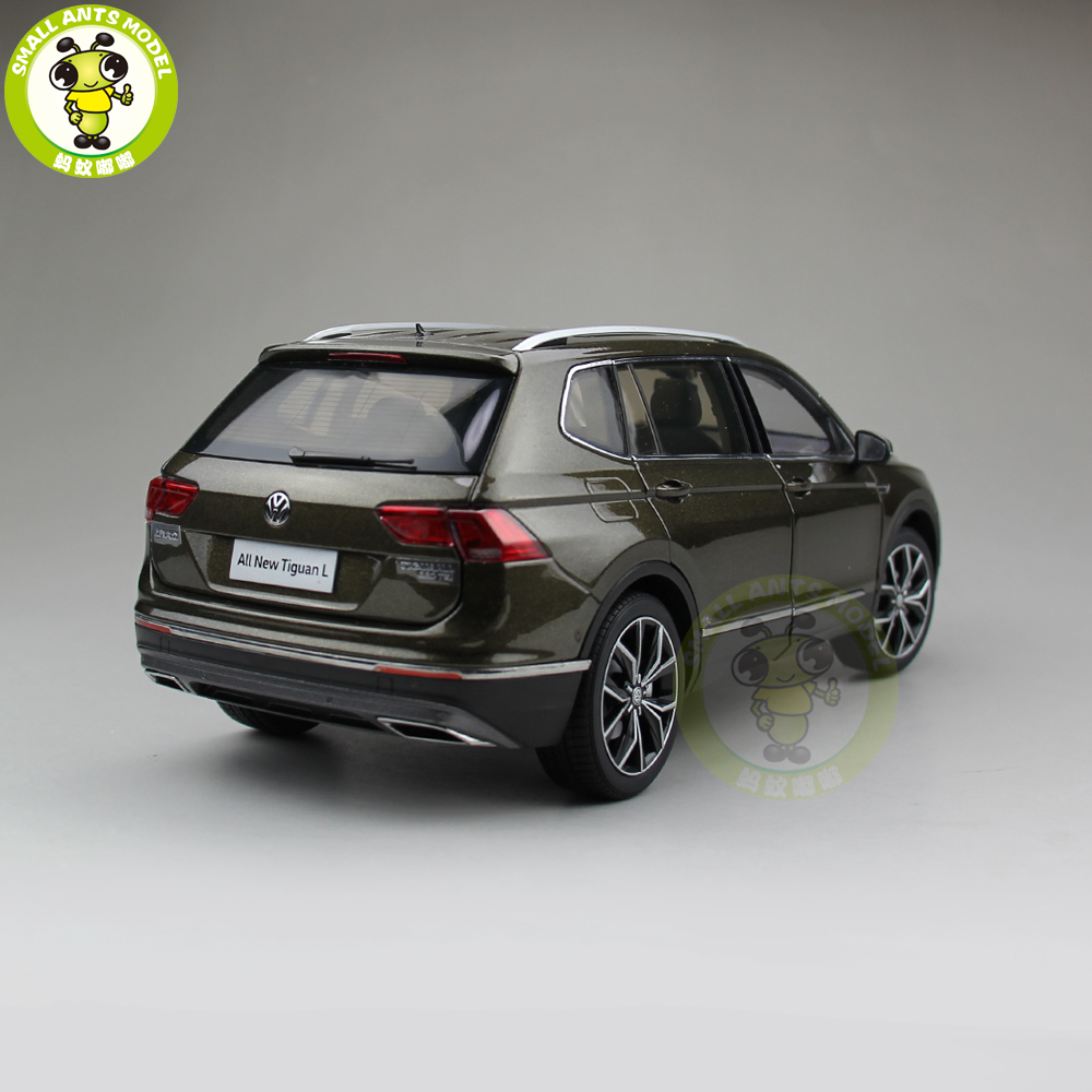 1/18 VW Volkswagen Tiguan L Diecast Metal SUV CAR MODEL Toys Kids gifts Brown 