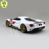 1/18 2021 Ford GT Heritage Edition MAISTO 31390 Diecast Model Toys Car Boys Girls Gifts