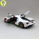1/18 2021 Ford GT Heritage Edition MAISTO 31390 Diecast Model Toys Car Boys Girls Gifts