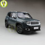 1/18 Jeep Renegade Cherokee Diecast Model Toys Cars Boys Girls Gifts