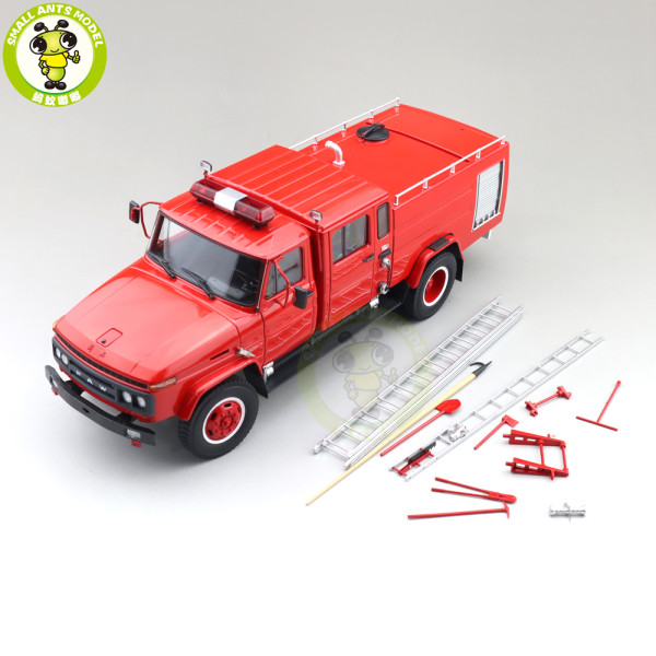 1/24 China JieFang FAW CA 141 CA142 Fire Truck Diecast Model Toys Car Truck Boys Girls Gifts