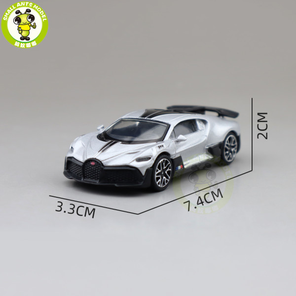 1/64 JKM Bugatti Divo Diecast Model Toys Supercar Car Boys Girls Gifts