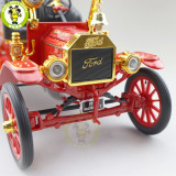 1/18 1914 FORD MODEL T Fire Truck Road Signature Diecast Model Car Toys Gifts