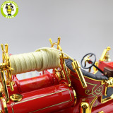 1/18 1914 FORD MODEL T Fire Truck Road Signature Diecast Model Car Toys Gifts