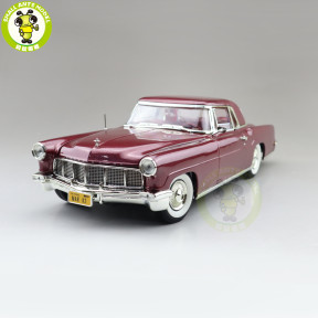 1/18 1956 Ford Lincoln Continental Mark Ⅱ 2 Road Signature Diecast Model Toys Car Boys Girls Gifts