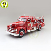 1/24 1958 Seagrave Model 750 FIRETRUCK Road Signature Diecast Model Toys Car Truck Boys Girls Gifts