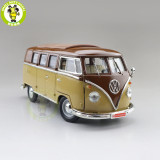 1/18 1962 Volkswagen VW Microbus Road Signature Diecast Model Car Toys Gifts