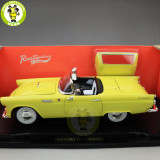 1/18 1955 Ford THUNDERBIRD Road Signature Diecast Model Car Toys Boys Girls Gift Yellow