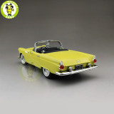 1/18 1955 Ford THUNDERBIRD Road Signature Diecast Model Car Toys Boys Girls Gift Yellow