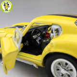 1/18 1965 Ford Shelby COBRA DAYTONA COUPE Road Signature Diecast Model Car Toys Boys Girls  Gift Yellow