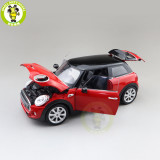 1/18 BMW New MINI HATCH Welly 18050 Diecast Model Toys Car Boys Girls Gifts