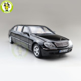 1/18 2000 Mercedes Benz S600 Pullman SUNSTAR Diecast Model Toys Car Boys Girls Gifts