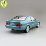 1/18 Mercedes Benz CL600 Coupe 1997 Norev 183448 Diecast Model Toys Car Boys Girls Gifts