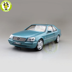 1/18 Mercedes Benz CL600 Coupe 1997 Norev 183448 Diecast Model Toys Car Boys Girls Gifts