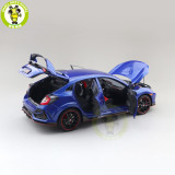 1/18 LCD Honda Civic Type-R Type R 2020 Diecast Metal Model Car Toys Boys Girls Gifts