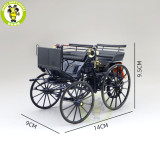 1/18 Daimler Benz Motorkutsche 1886 Norev 183700 Diecast Model Toys Car Boys Girls Gifts