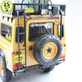 1/18 Land Rover Defender 110 CAMEL TROPHY Support Unit Sabah Malaysia 1993 Almost REAL 810310 Diecast Model Toys Car Boys Girls Gifts