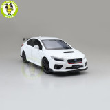 1/32 JKM Subaru WRX STI With Lights Diecast Model Toys Car Boys Girls Gifts