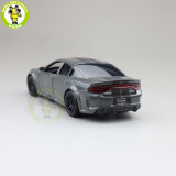 1/36 JKM Dodge Charger SRT Pull Back Diecast Model Car Toys For Kids Boys Gilrs Gifts