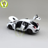 1/32 JKM HONDA CIVIC FK8 TYPE R Sound Light Diecast Model Toys Car Boys Girls Gifts