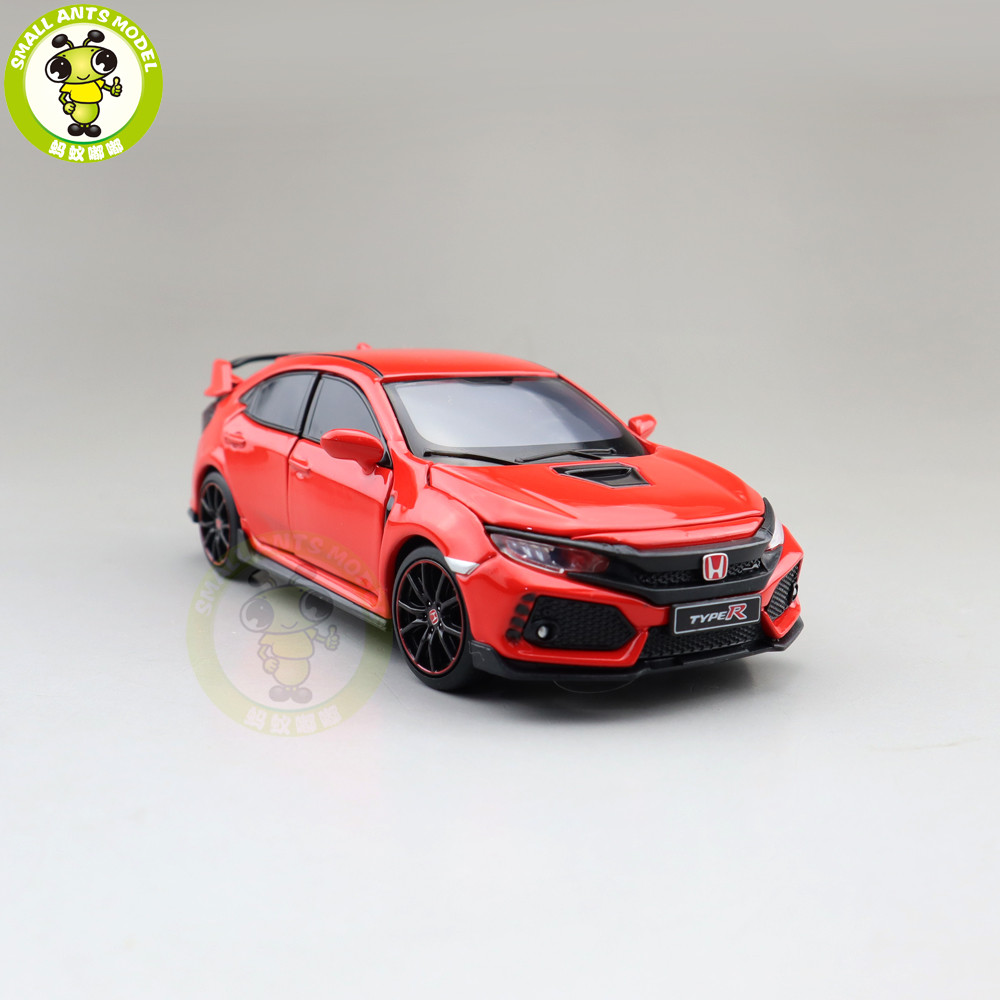 1/32 JKM HONDA CIVIC FK8 TYPE R Sound Light Diecast Model Toys Car Boys
