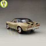 1/18 1967 Chevrolet CAMARO Z28 Road Signature Diecast Model Car Toys Boys Girls Gift
