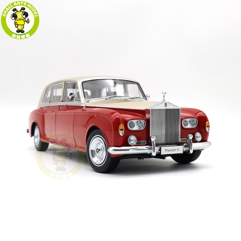 118 Kyosho Rolls Royce Phantom VI BlackSilver  YouTube