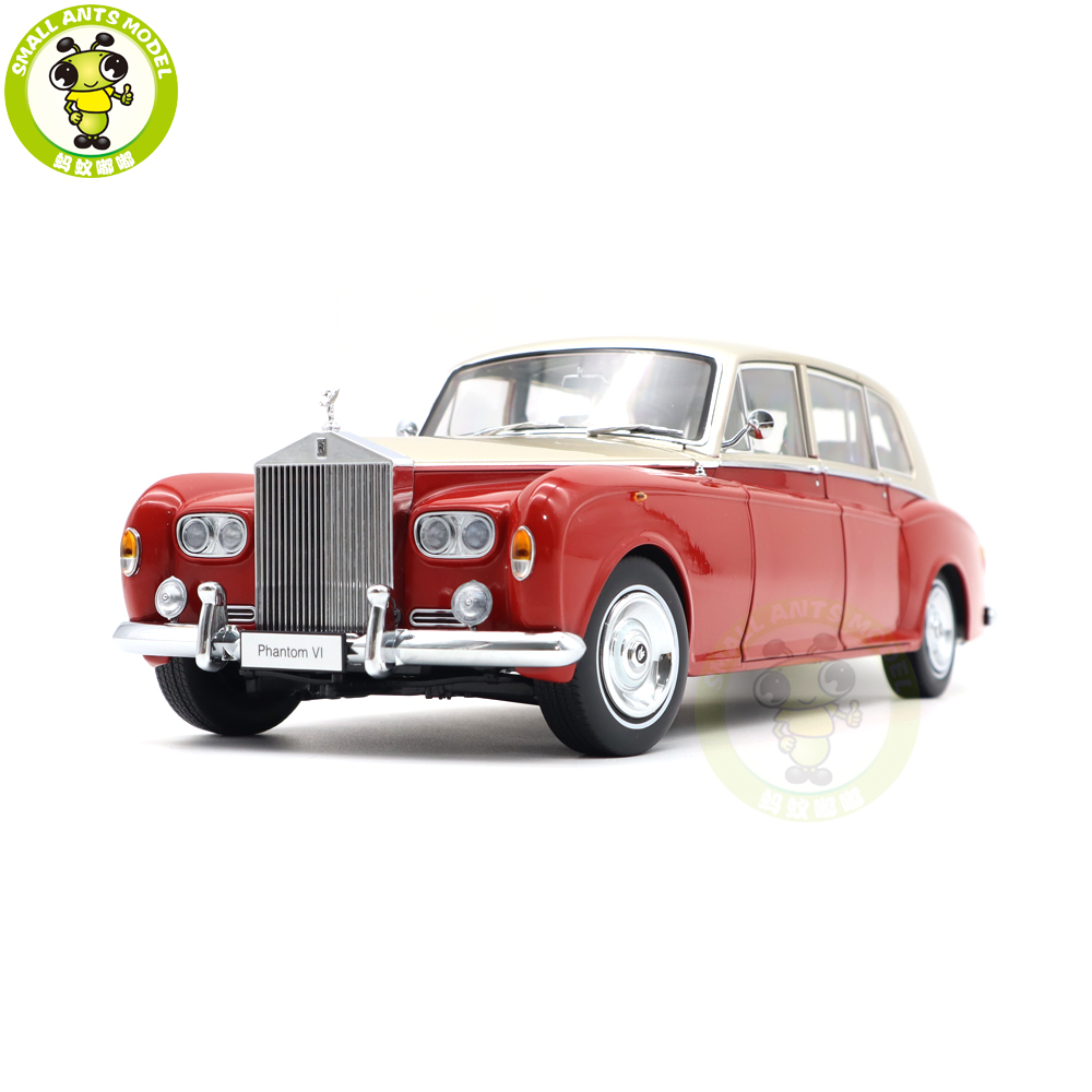 KYO08905GRS  118 RollsRoyce Phantom VI Green  Silver  Model Tech  Hobbies