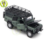 1/32 JKM Land Rover Defender 110 2017 Diecast Model Toy Car For Kids Gifts