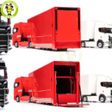 1/64 KENGFAI Scania S 730 730S Trailer Truck Cargo Diecast Model Toys Car Boys Girls Gifts