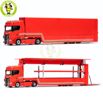 1/64 KENGFAI Scania S 730 730S Trailer Truck Cargo Diecast Model Toys Car Boys Girls Gifts