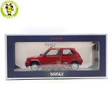 1/18 Renault SuperCinq GT Turbo 1989 Norev 185216 Diecast Model Toys Car Boys Girls Gifts