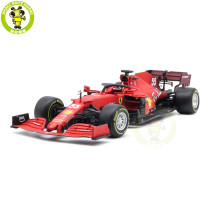 1/18 Bburago 16809 Ferrari SF21 FORMULA 1 F1 C.Sainz C.Leclerc Diecast Model Toy Car Gifts