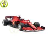 1/18 Bburago 16809 Ferrari SF21 FORMULA 1 F1 C.Sainz C.Leclerc Diecast Model Toy Car Gifts
