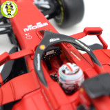 1/18 Bburago 16809 Ferrari SF21 FORMULA 1 F1 C.Sainz C.Leclerc Diecast Model Toy Car Gifts