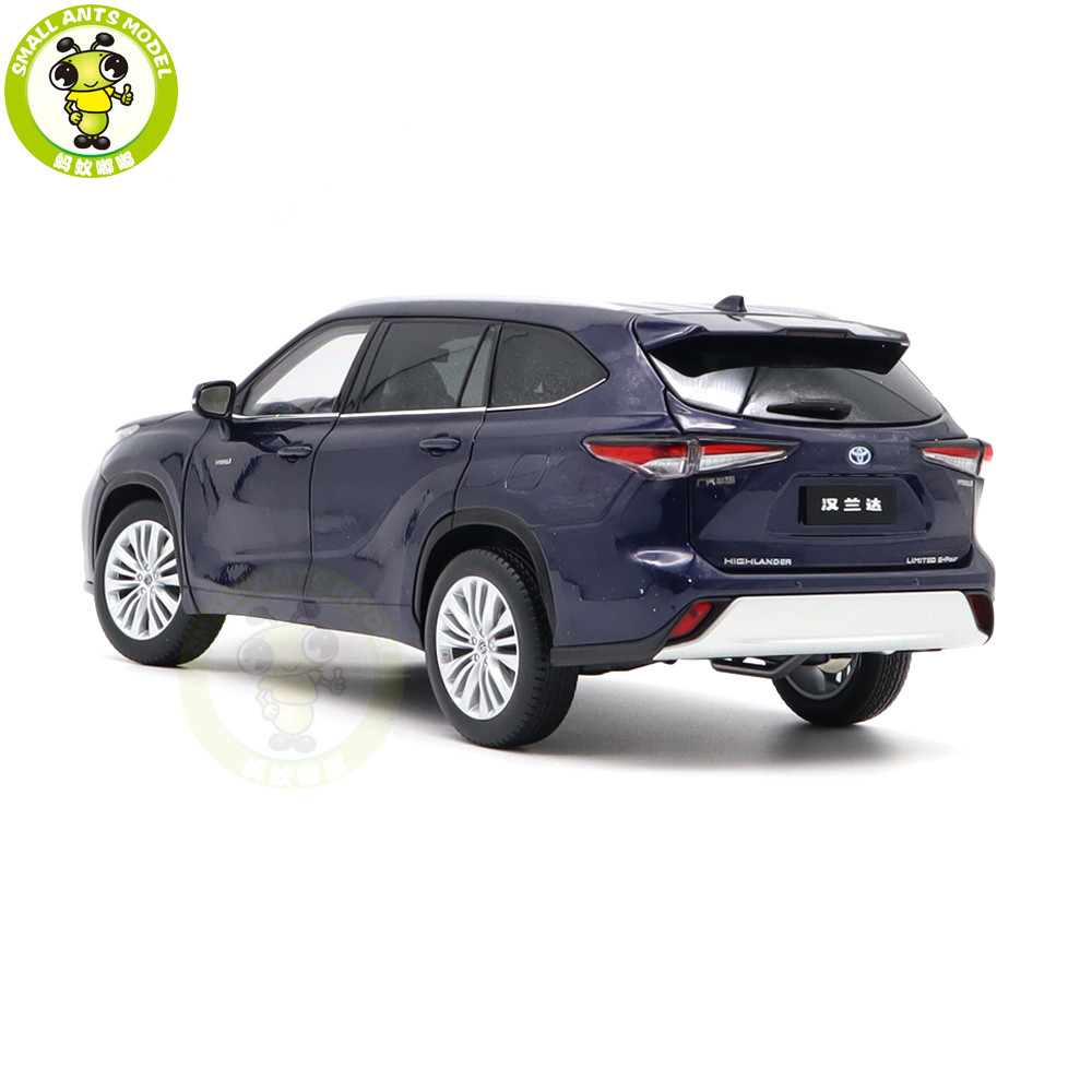 Modèle Réduit Toyota Highlander 2021 - 1/18e - Métal Diecast - SUV - Neuf