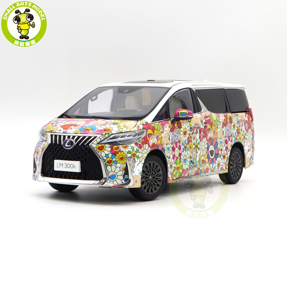 1/18 KENGFAI Lexus LM300h LM 300 H Diecast Model Car TOYS