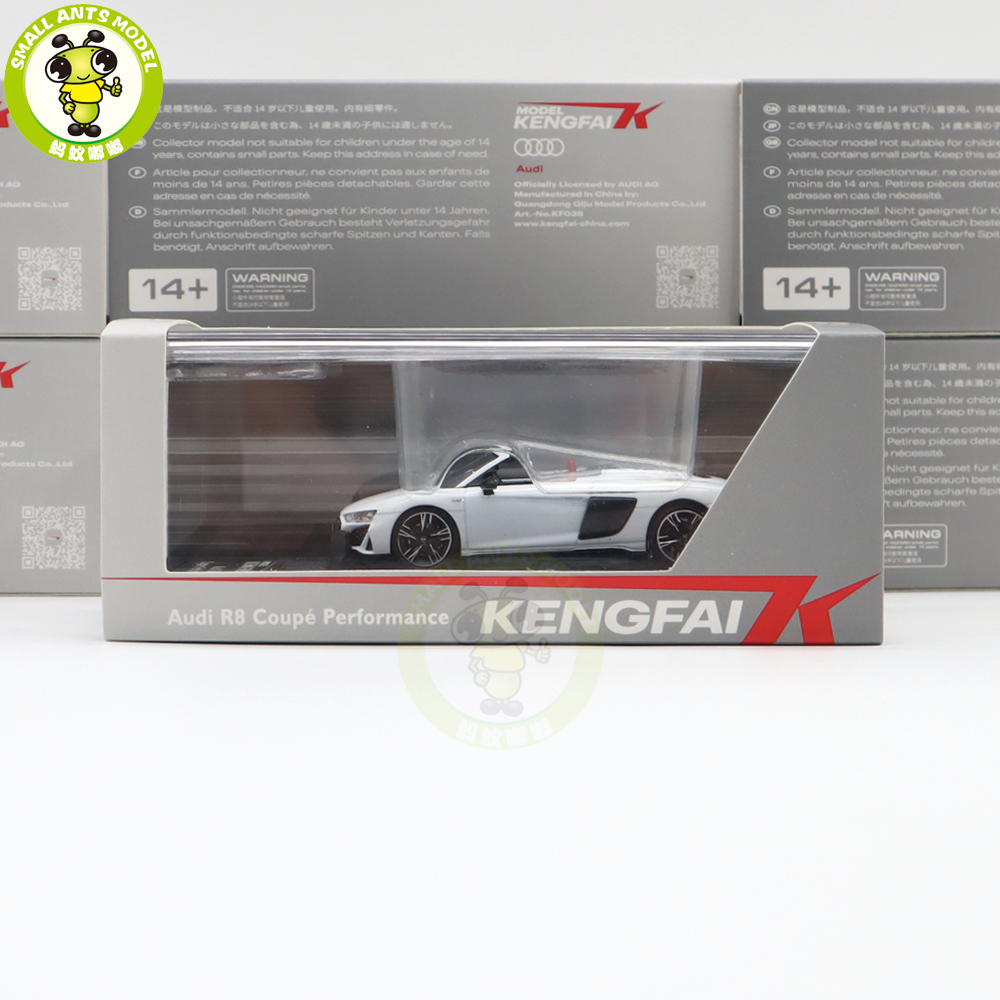 1/64 KENGFAI Audi R8 2021 Spyder And Coupe Performance